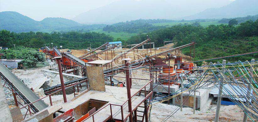 時(shí)產(chǎn)50噸石灰?guī)r制砂生產(chǎn)線
