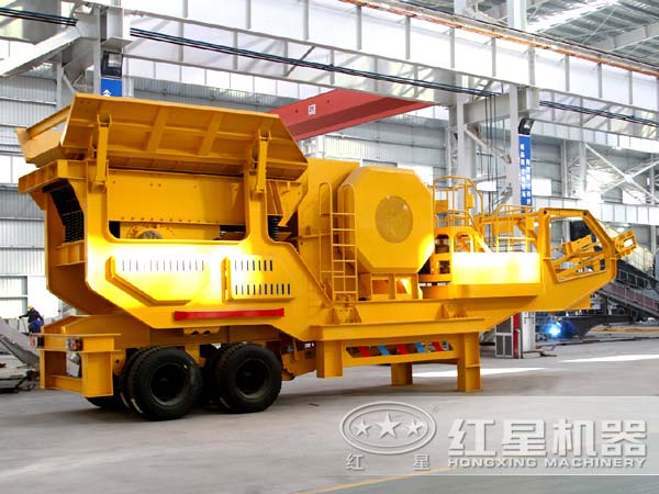 新型輪胎式移動破碎站市場售價多少錢一臺？