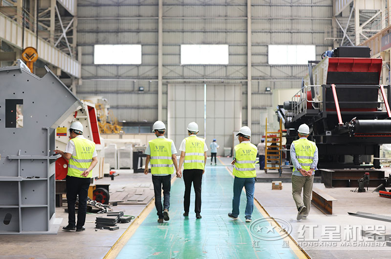 客戶親自到廠考察設備 客戶親自到廠考察設備