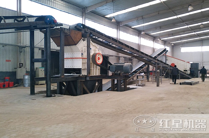 時產(chǎn)50噸石灰石機(jī)制砂生產(chǎn)線 時產(chǎn)50噸石灰石機(jī)制砂生產(chǎn)線