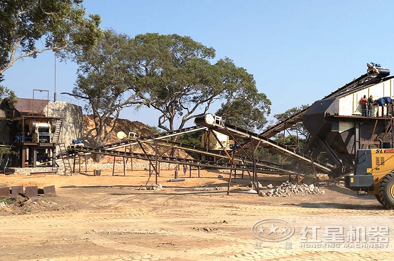 廣東客戶采石場(chǎng)生產(chǎn)線實(shí)拍圖 廣東客戶采石場(chǎng)生產(chǎn)線實(shí)拍圖