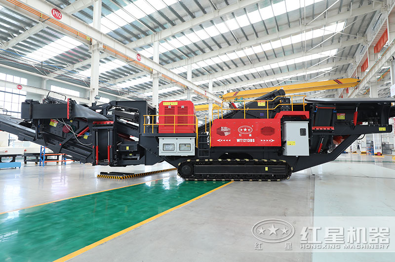 履帶移動式建筑垃圾破碎站圖片 履帶移動式建筑垃圾破碎站圖片