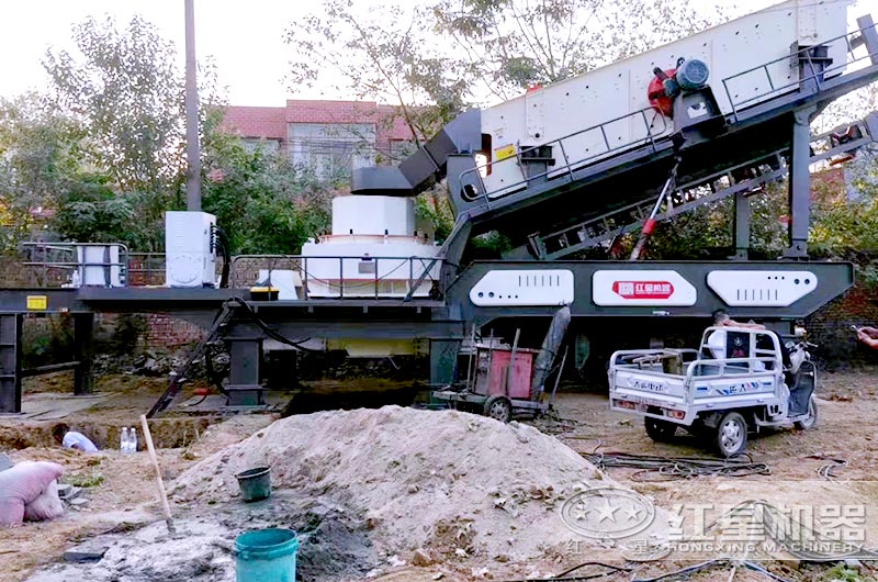 移動碎沙機(jī)圖片展示 移動碎沙機(jī)圖片展示