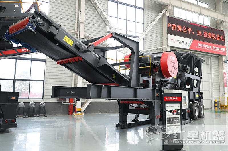 時產(chǎn)150噸移動破碎機配置參數(shù)_多少錢一臺？