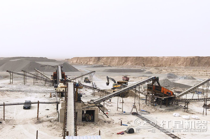 白云石制砂生產(chǎn)線價格多少？附工藝流程圖