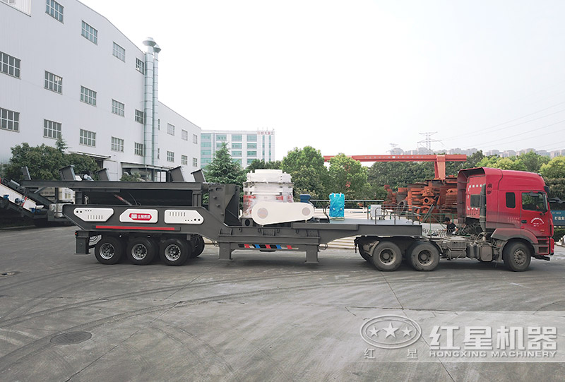 移動建筑垃圾粉碎站 移動建筑垃圾粉碎站