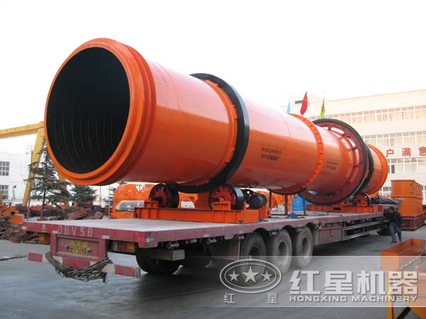 間接傳熱烘干機(jī)發(fā)貨現(xiàn)場