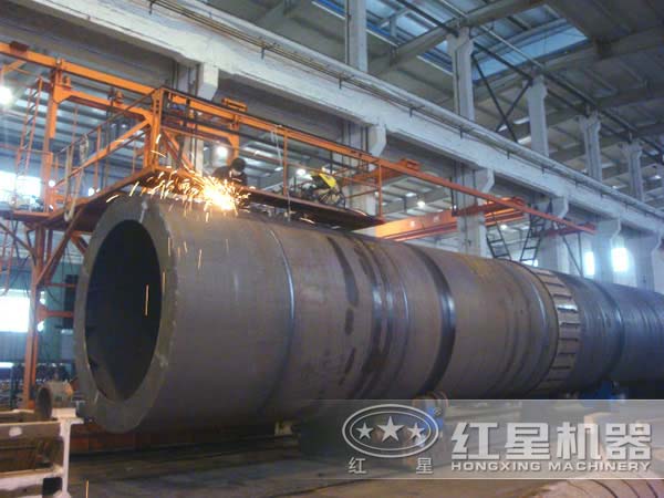 節(jié)能礦渣烘干機生產車間