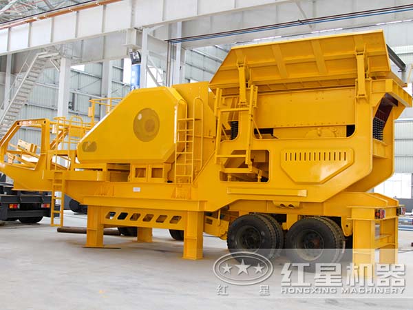 建筑垃圾移動(dòng)破碎站 建筑垃圾移動(dòng)破碎站