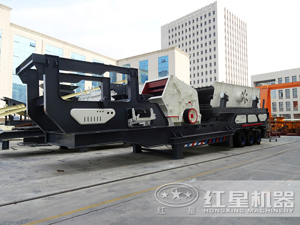 車載移動(dòng)石子破碎機(jī)——高收益、低成本，你值得擁有