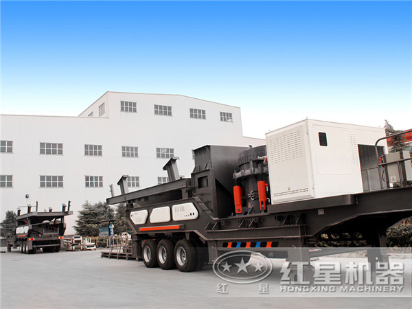 車載式流動(dòng)打石機(jī)現(xiàn)價(jià)一臺(tái)多少錢？