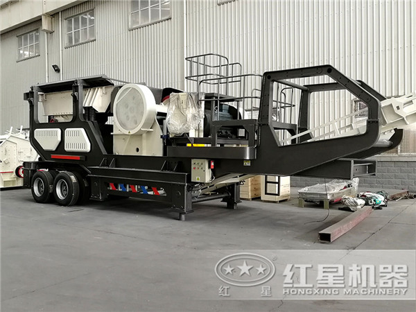 顎破車(chē)載式流動(dòng)打石機(jī)