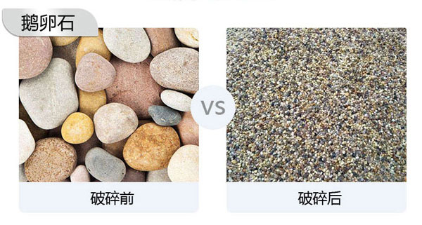 鵝卵石破碎能做石子嗎？會用到哪些設(shè)備？