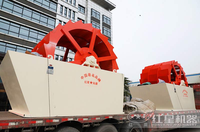 一天出一千方的洗砂機(jī)器這里有好幾種，快來圍觀