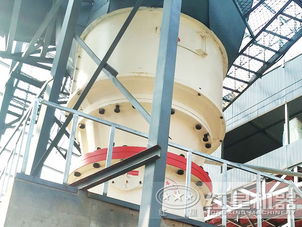 與圓錐破相較，再高硬度的石料也完敗