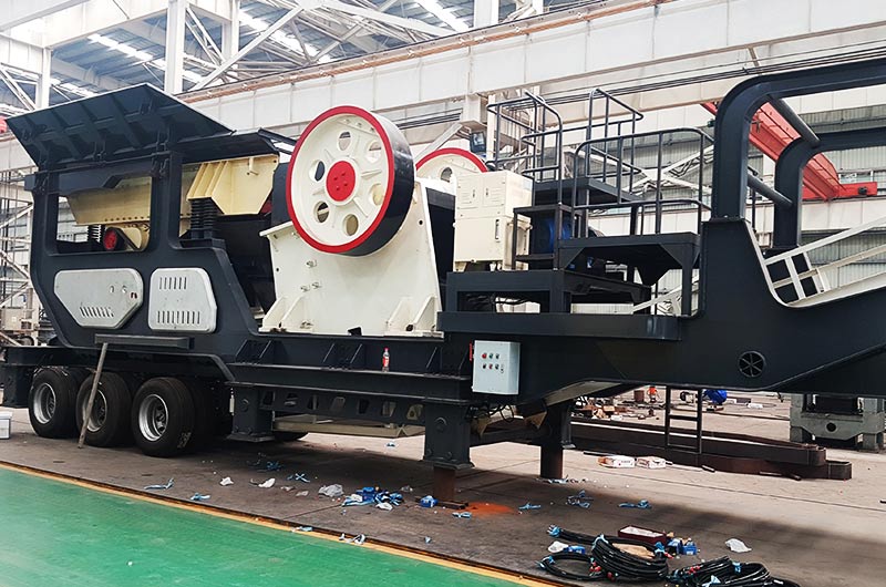 車載流動(dòng)破碎石仔機(jī)，一體式作業(yè)，碎石更輕松