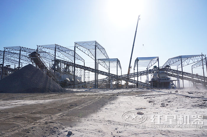 砂石生產(chǎn)現(xiàn)場(chǎng)