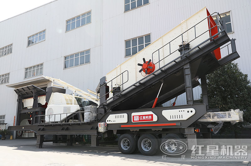 重錘式移動石頭碎石機(jī)