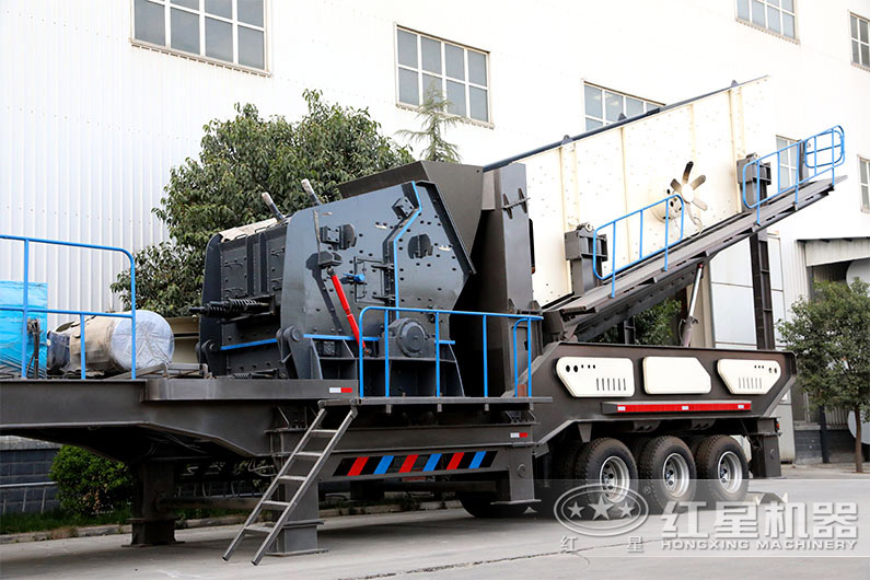 流動破石子機多少錢？生產(chǎn)環(huán)保嗎？（視頻現(xiàn)場直擊）