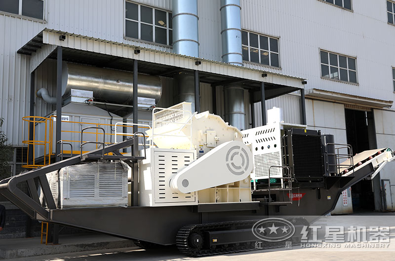 適合夜間作業(yè)的移動(dòng)細(xì)碎機(jī)，破碎比大