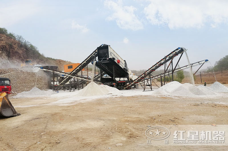 投資一個時產(chǎn)一二百噸的流動破碎生產(chǎn)線石子廠需要多少錢？