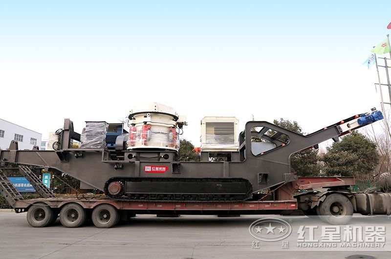 移動磚渣粉碎機設(shè)備組成