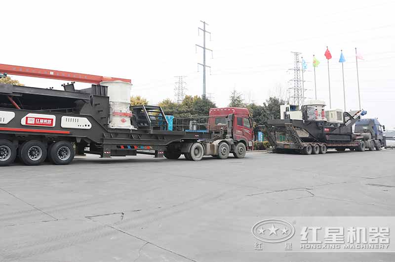 礦用移動石塊破碎機(jī)陸續(xù)發(fā)貨