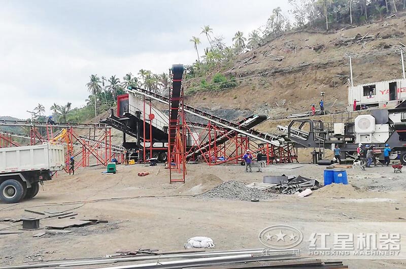 石子、沙子廠打石頭設備投入成本是多少錢