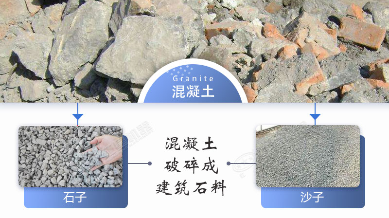 瀝青混凝土加工廢料怎么處理？推薦用混凝土移動破碎機