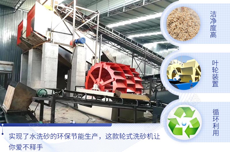 洗砂機優(yōu)勢展現