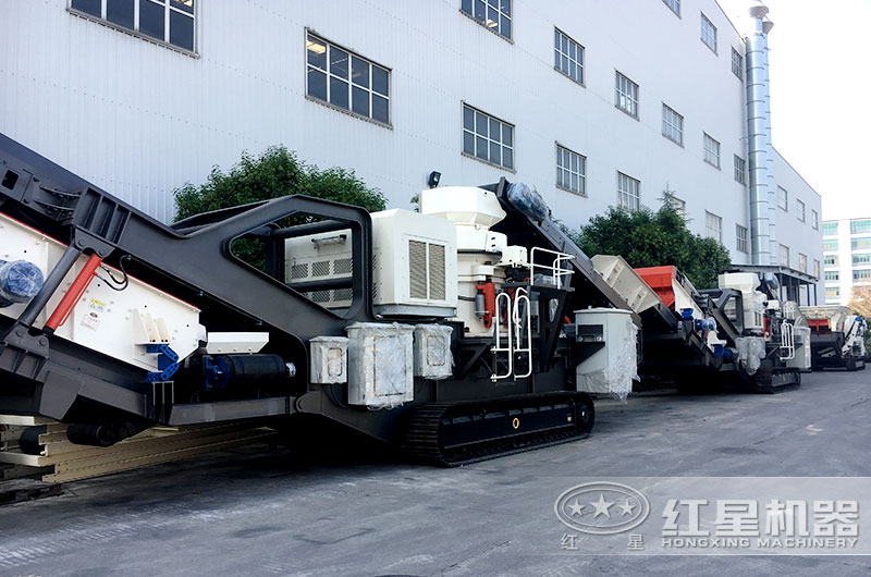 紅星機(jī)器廠家現(xiàn)貨直銷移動圓錐破碎機(jī)