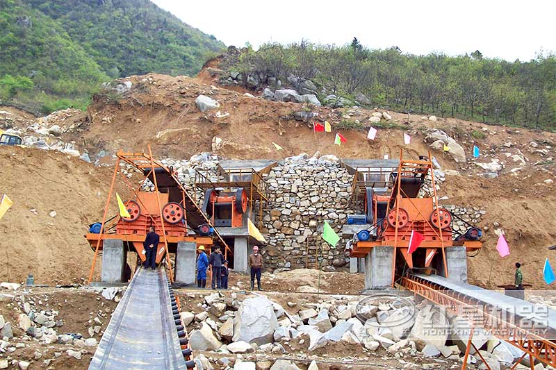 廢棄混凝土再生石子線多少錢一套？鋪路石子一立方價格多少？