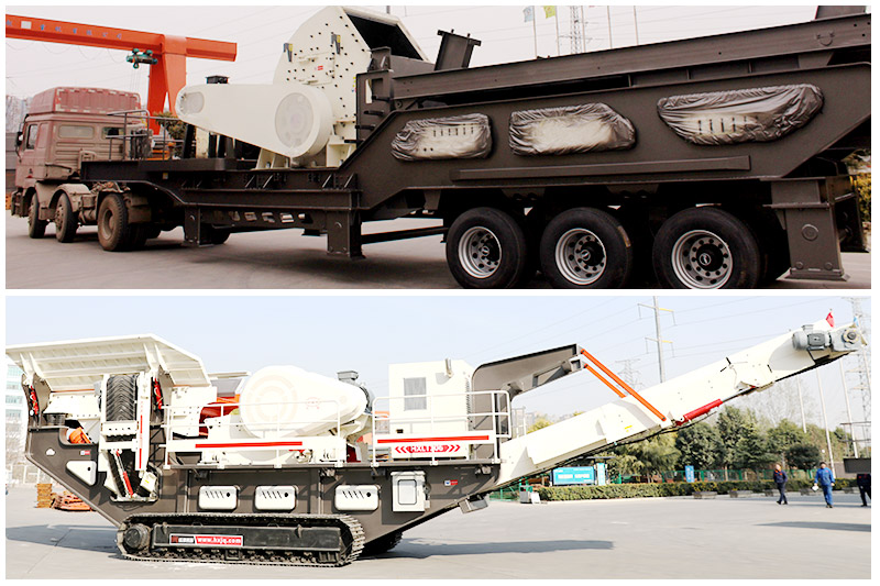 移動式破碎機——建筑垃圾破碎設(shè)備