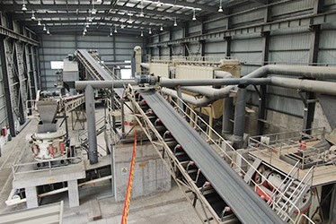 江蘇淮陰區(qū)建筑垃圾資源化處理生產線